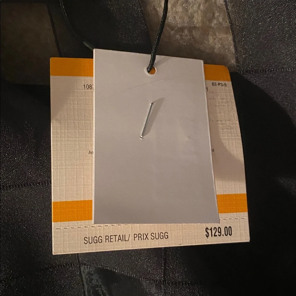 Anne Klein NWT size small/med black open front semi sheer jacket - Picture 6 of 9